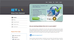 Desktop Screenshot of drivererrorremoval.com